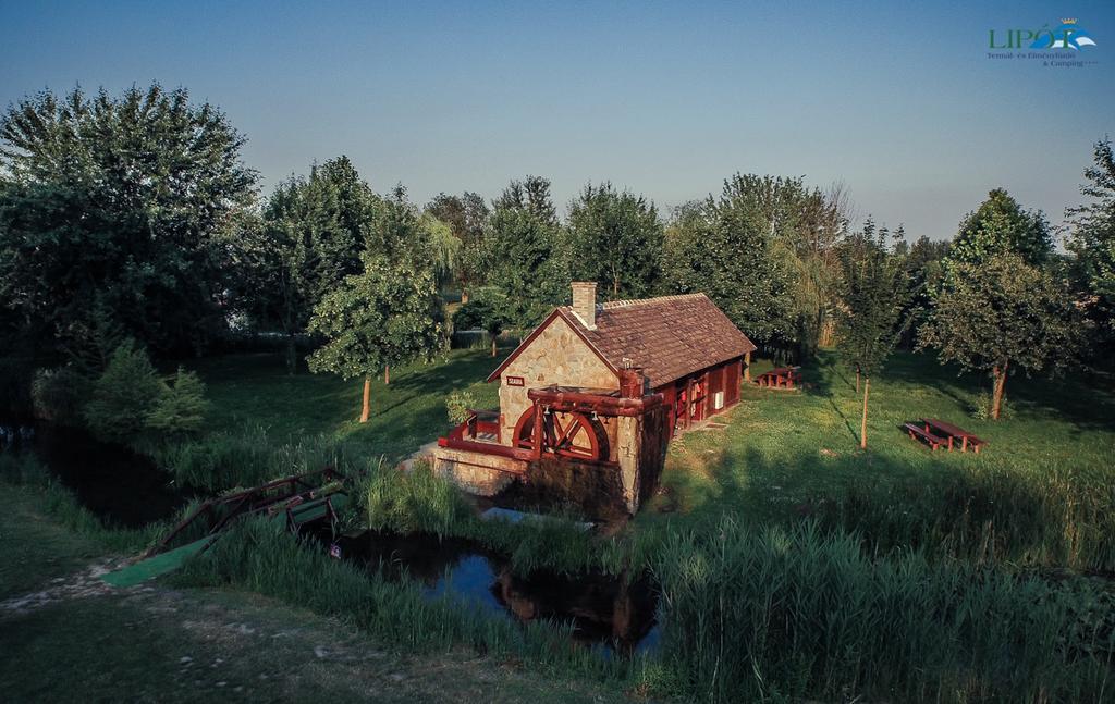 Lipót Termál Camping Exterior foto