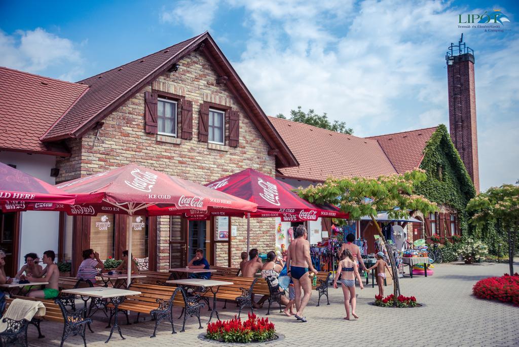 Lipót Termál Camping Exterior foto