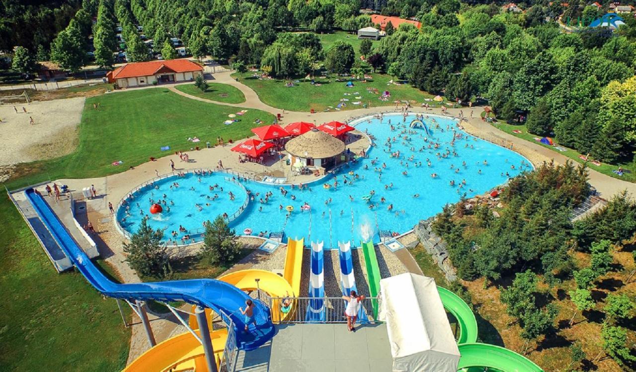 Lipót Termál Camping Hotel Exterior foto